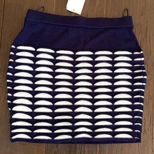 Navy & Lt Blue Mini Shirt~Romeo & Juliet Couture